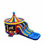CWS-230D Circus Water Slide Combo Double Line