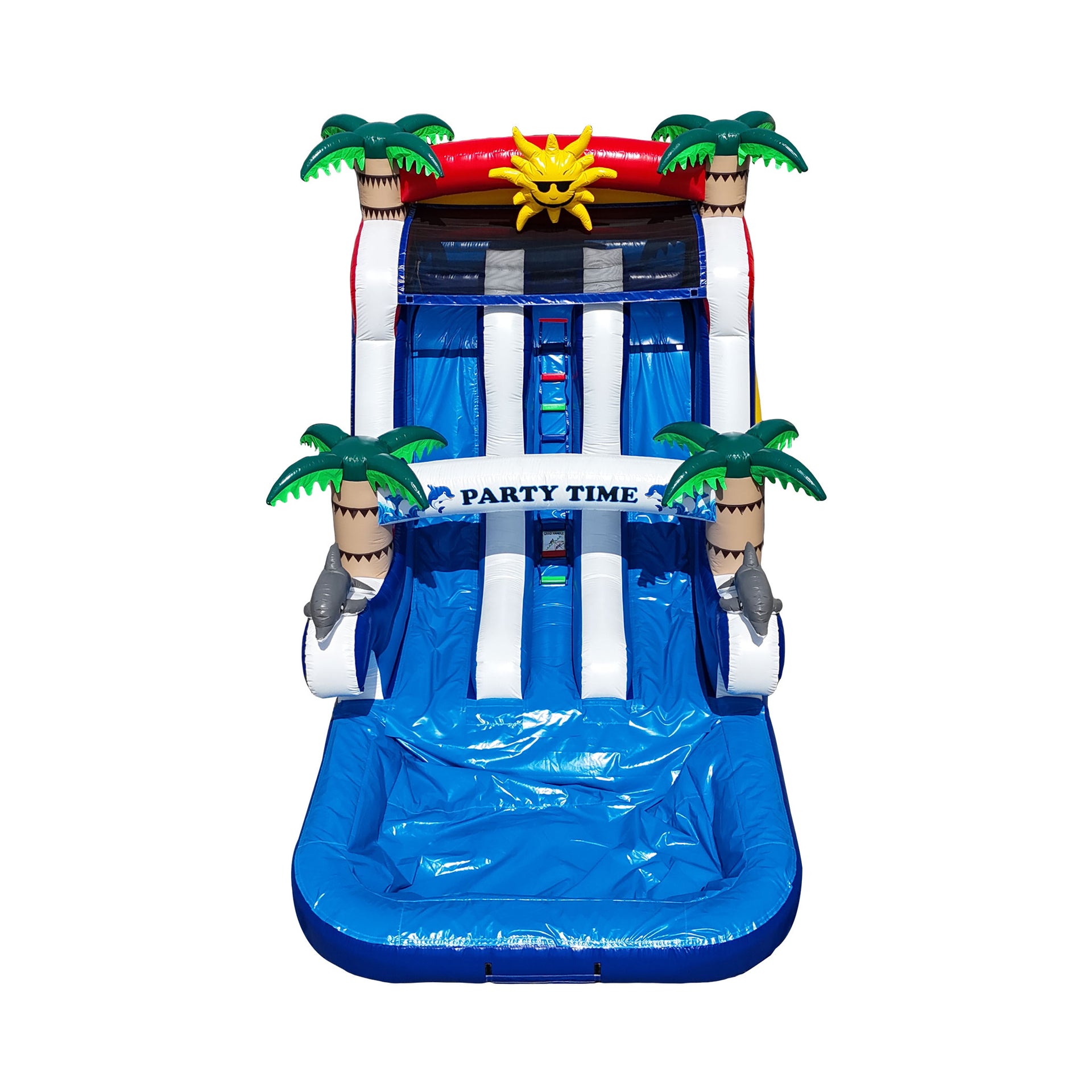 WS-256D Sunny Party Time Water Slide 18Ft H WS-256D Sunny Party Time Water Slide 18Ft H