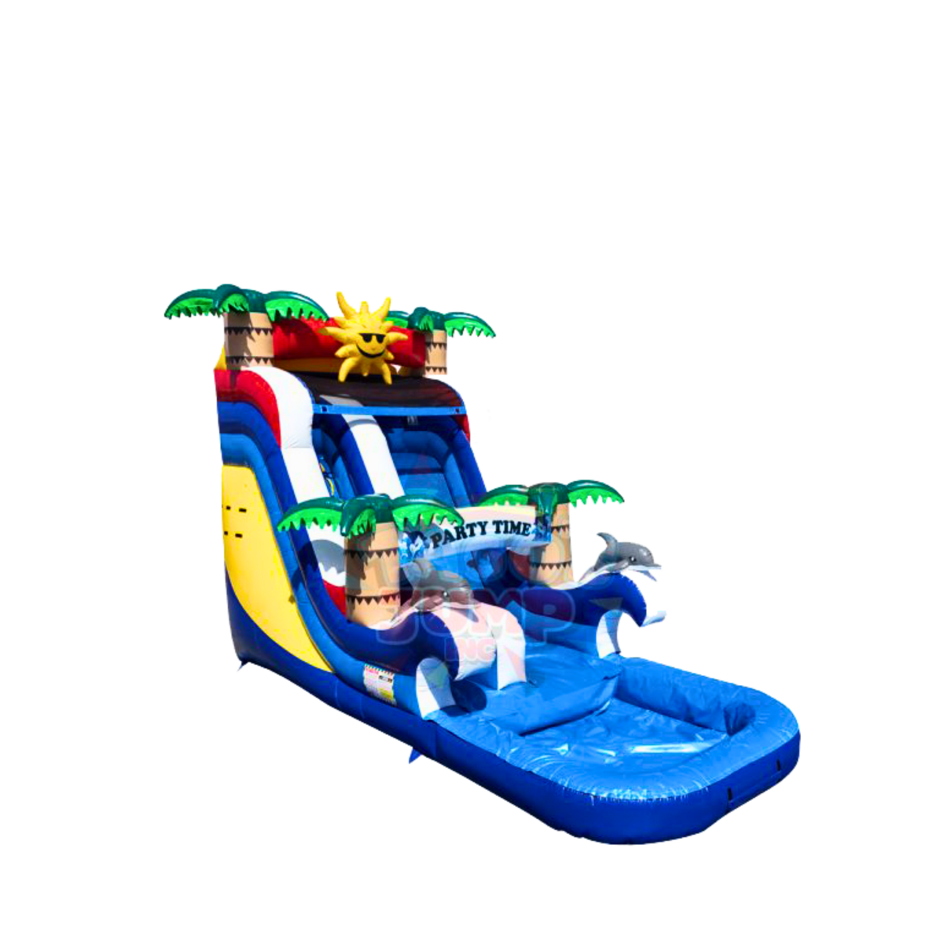 WS-256S Sunny Party Time Water Slide 18Ft H WS-256S Sunny Party Time Water Slide 18Ft H
