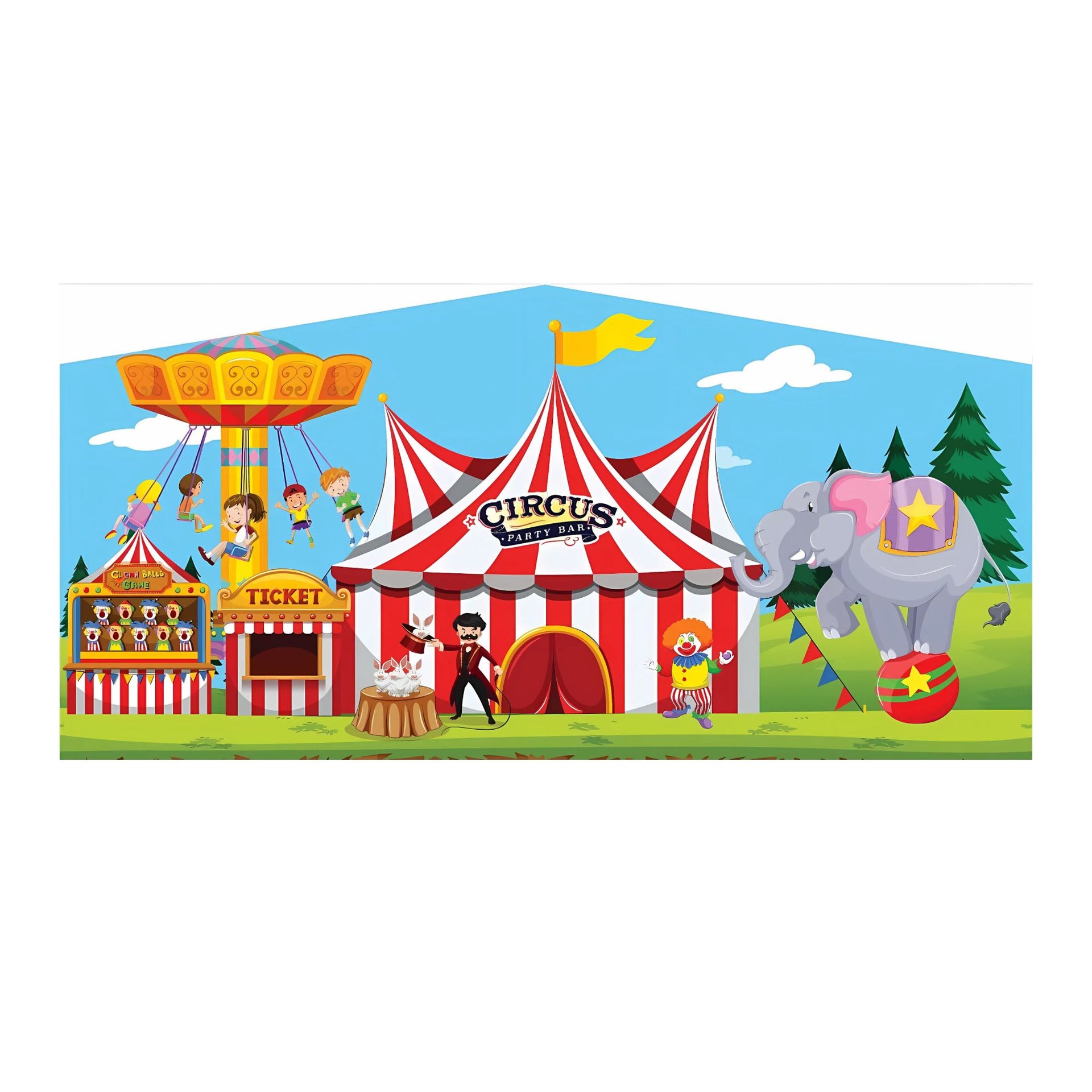 Circus 2 Art Panel Circus 2 Art Panel