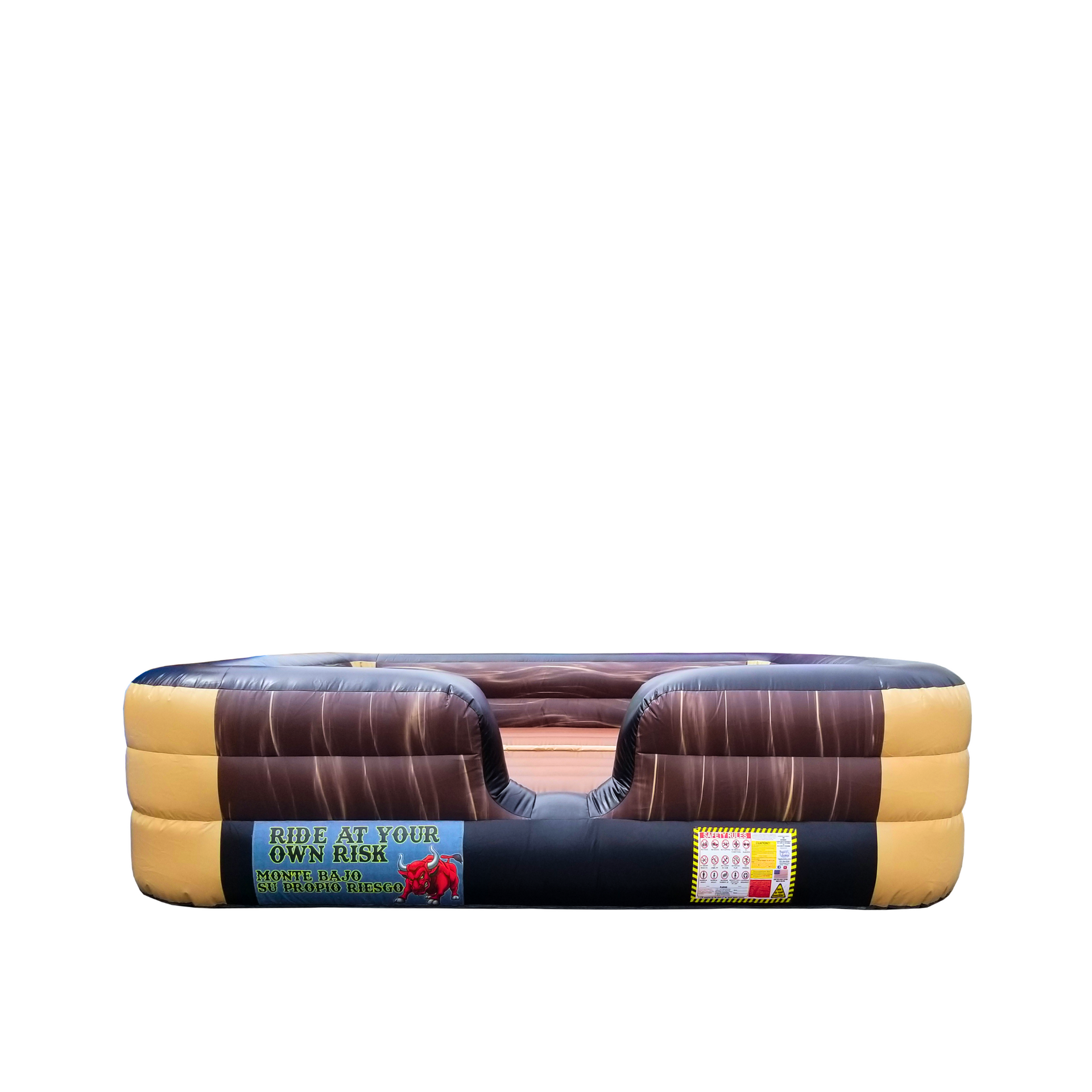 CT-724 Brown Marble Mechanical Bull Bed.