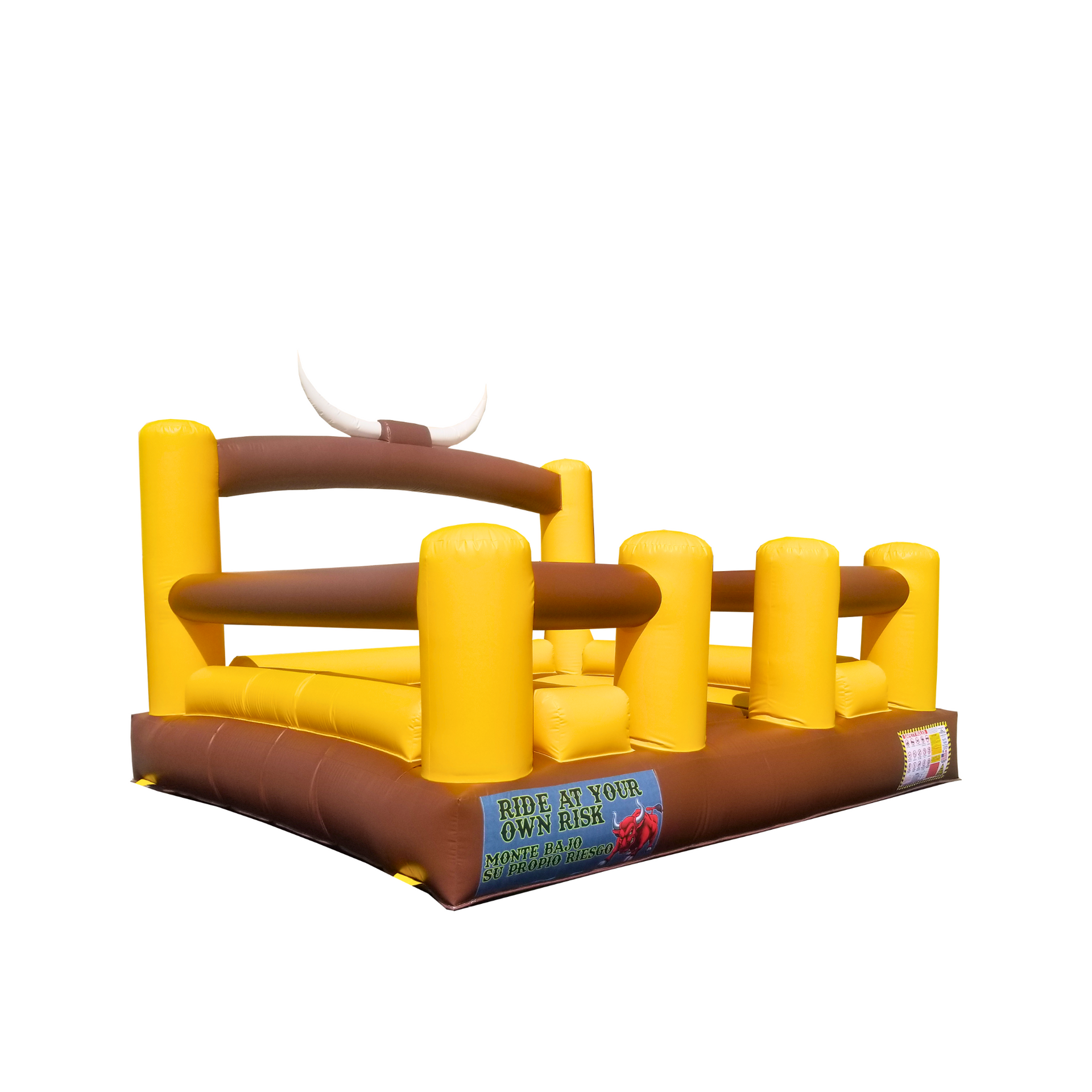 CT-725 White Horns Mechanical Bull Bed.