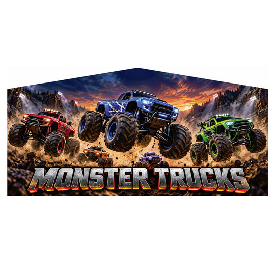 Monster Trucks Art Panel