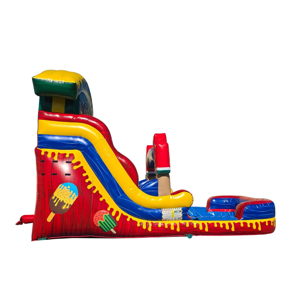 WS-250D Watermelon Ice Cream commercial water slide