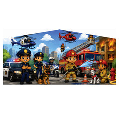 First Responders Art Panel - Commercial Inflatable Equipment