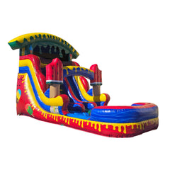 WS-250D Watermelon Ice Cream commercial water slide