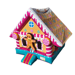 B-678-Gingerbread Pink Hoese Jumper - Commercial Inflatable Equipment