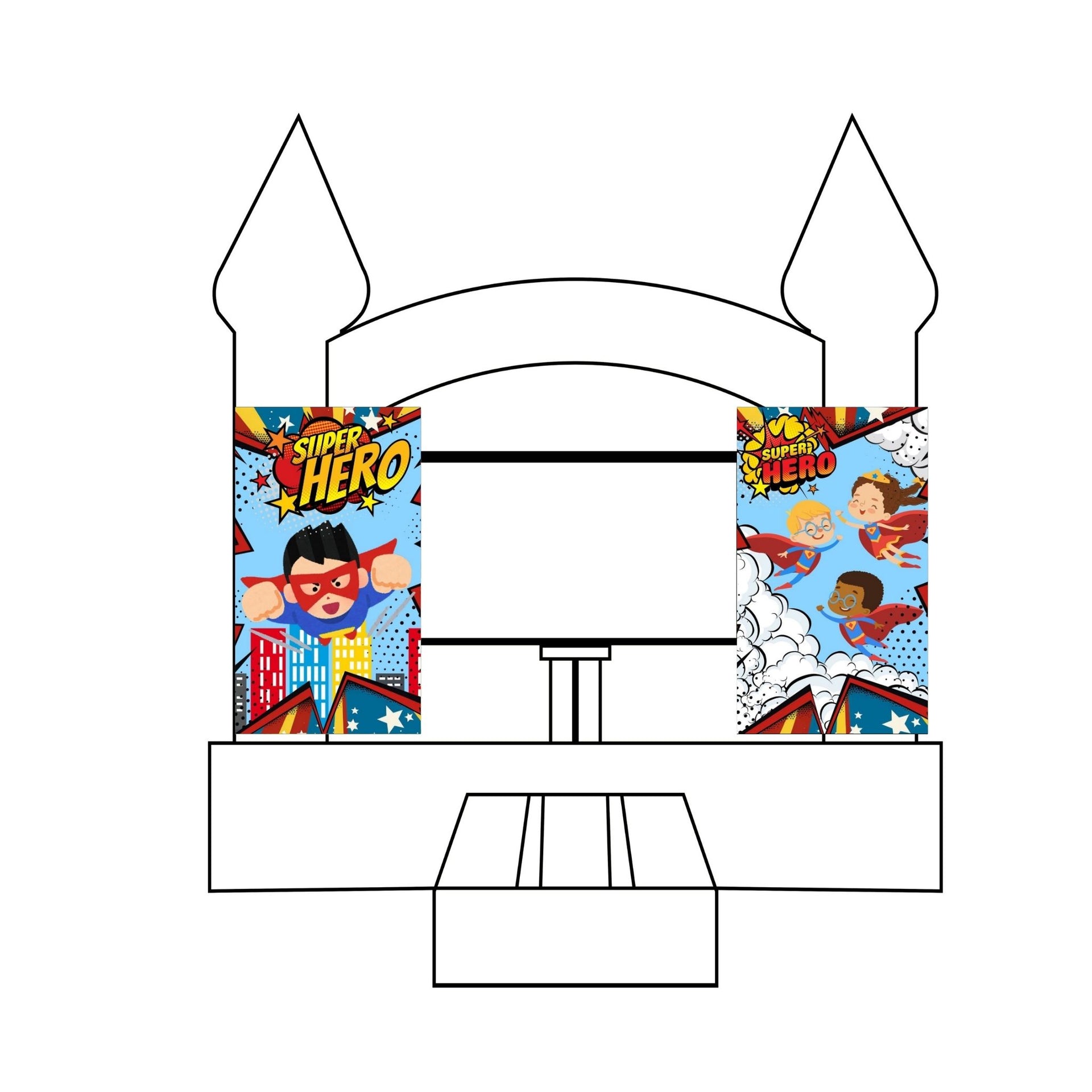 Super Heroes Banners