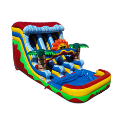 WS-260D Sun Wave commercial water slide