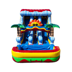 WS-260D Sun Wave commercial water slide