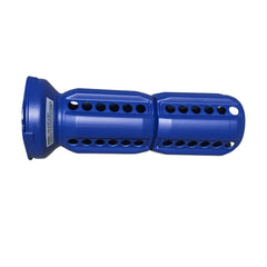 Blue Super Deflator designed for quick deflation of commercial bounce houses.